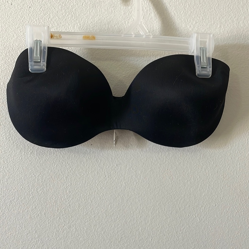 Black 36B Strapless Bra